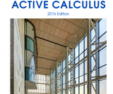 Active Calculus 1.0 Active Calculus 1.0