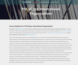International Organizations