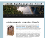 Actividades de práctica con aprendices del español