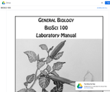 General Biology Laboratory Manual
