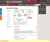 Operations Strategy, Fall 2010
