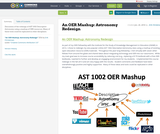 An OER Mashup: Astronomy Redesign