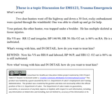 EMS123 Trauma Emergencies Discussions