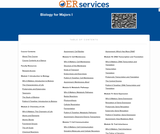 Biology for Majors I