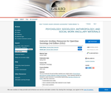 Instructor Ancillary Resources for OpenStax Sociology 2nd Edition