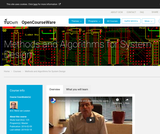 Methods and algorithms for system design