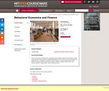 Behavioral Economics and Finance, Spring 2004