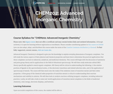 Advanced Inorganic Chemistry