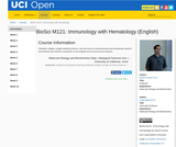 BioSci M121: Immunology with Hematology