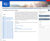 Chapeau! First-Year French