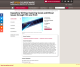 Expository Writing: Exploring Social and Ethical Issues through Film and Print, Fall 2002