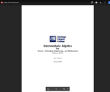 Intermediate Algebra for Science, Technology, Engineering, and Mathematics