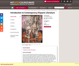 Introduction to Contemporary Hispanic Literature, Fall 2007