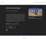 Abnormal Psychology