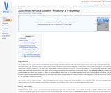 Autonomic Nervous System - Anatomy & Physiology