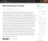 The Biochemistry of Love The Biochemistry of Love