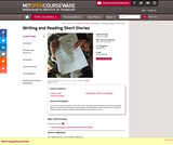 Writing and Reading Short Stories, Spring 2012