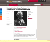 Studies in Fiction: Stowe, Twain, and the Transformation of 19th-Century America, Fall 2004