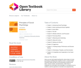 Principles of Social Psychology