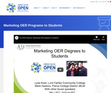 Marketing OER Programs to Students