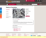 Poetry in Translation, Spring 2006