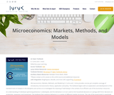 Microeconomics: Markets, Methods, and Models