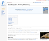 Avian Respiration - Anatomy & Physiology