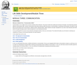 Module Three: Communication