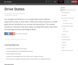 Drive States