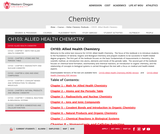 CH103: Allied Health Chemistry CH103: Allied Health Chemistry