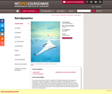 Aerodynamics, Fall 2005