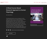 A Mixed Course-Based Research Approach to Human Physiology