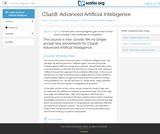 Advanced Artificial Intelligence Advanced Artificial Intelligence