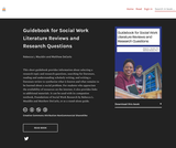 Guidebook for Social Work Literature Reviews and Research Questions