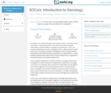 Introduction to Sociology