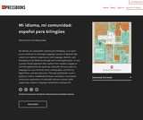 Mi idioma, mi comunidad: español para bilingües
