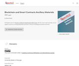 Blockchain and Smart Contracts Ancillary Materials