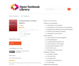 Fundamentals of Matrix Algebra