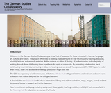 The German Studies Collaboratory – An Interdisciplinary Experiment to Transform German Studies