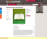 Literature, Ethics and Authority, Fall 2002