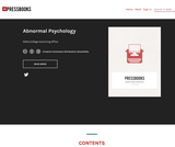 Abnormal Psychology