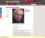 Applied Geometric Algebra, Spring 2009