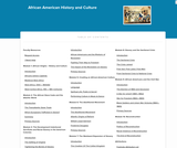 African American History and Culture